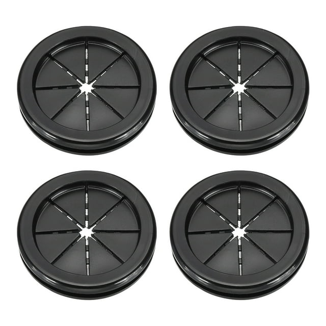 Grommet de goma Uxcell, tapones de agujero de goma redondos, grommet de tapón para muros cortafuegos, protección de cable para cableado de caja eléctrica metálica 1-3/8"