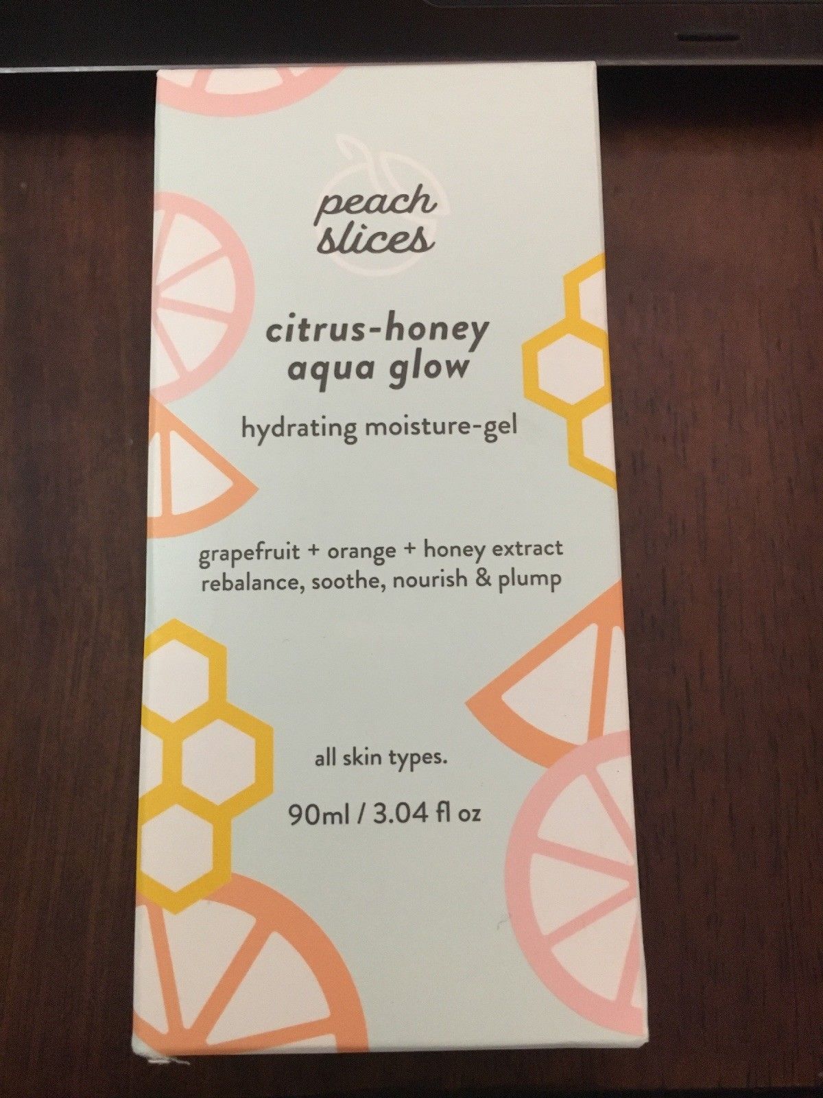 citrus honey aqua glow