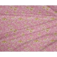 thumbnail image 4 of oneOone Tissu Polyester Lycra Tissu à Texture Florale Imprimé au Mètre 56 Pouces de Large, 4 of 4