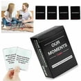 thumbnail image 1 of Our Moments Couples Fun Conversation Cards Game For Couples, 1 of 3