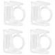 thumbnail image 3 of 4 Uds soportes de barra de cortina autoadhesivos cocina baño barra telescópica soporte de barra de cortina, 3 of 4