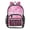 Valentine's Day Background, variant on Iauyy Clear Backpack Heavy Duty PVC Transparent Backpack for College Workplace, Gradual Color Transition
