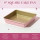 thumbnail image 2 of Molde cuadrado para tartas Bakeware Paris Hilton, acero al carbono, 9 pulgadas, 2 of 6