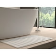 thumbnail image 3 of Modern Diatomite Quick-Dry Stone 34x21"  Large Bathroom Mat in Natural White, 3 of 5