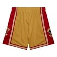 thumbnail image 3 of Men's Mitchell & Ness Gold Florida State Seminoles 1992/93 Throwback Jersey Shorts, 3 of 4