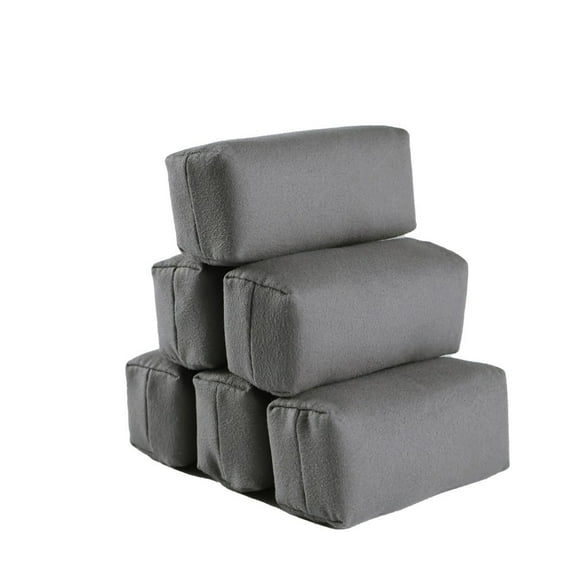 Microfiber Applicator Pad, Car Detailing Suede Sponge Applicator, 6Pcs Coating Sponge Pads for Cars, Ceramic Spray Coating, Applying Wax, Sealants & Other Conditioners-(6pcs)
