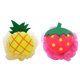 thumbnail image 1 of 2 esponjas de baño con forma de fruta de colores, para ducha (fresa y fresa), 1 of 5