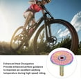 thumbnail image 4 of Lightweight Ti Alloy Headset Top, 28.6mm Stem Cover for Mountain Bike with CNC Processed Screws for Smoother Installation, Enhanced Heat Dissipation for Long Rides, 4 of 7