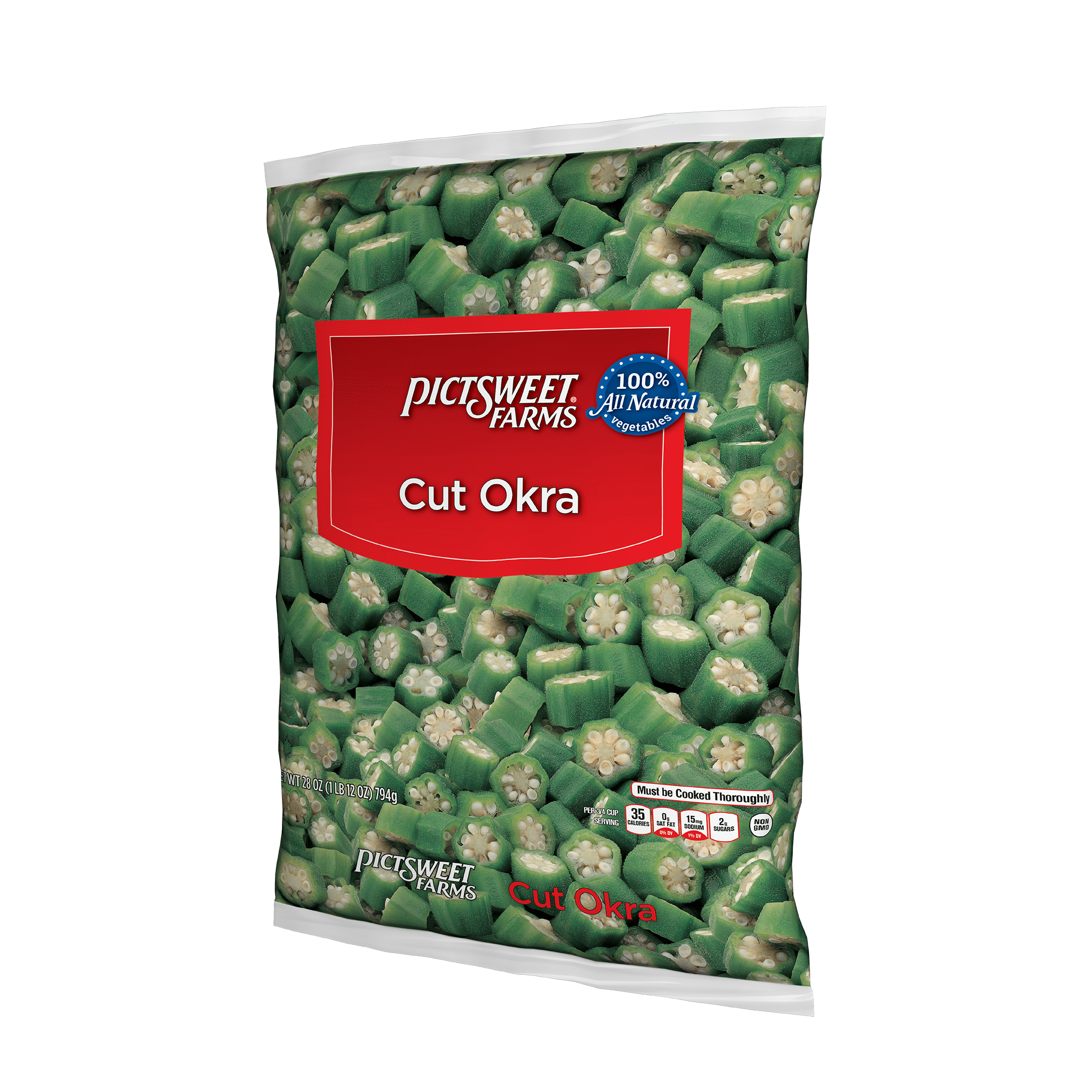 Pictsweet Farms Frozen Cut Okra, 28 oz
