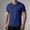 #368-Navy, variant on Men Breathable Mesh Hole Short Sleeve Athletic T Shirt Crew Neck Slim Fit Quick Dry Stretchy Gym Workout Running Sports Casual Activewear Tops Navy XXXXL Big & Tall Gifts for Father