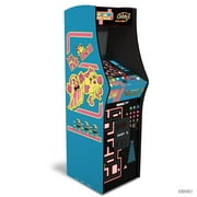 Arcade1Up Ms. PAC-MAN & GALAGA Class of 81 Deluxe Arcade Game, built for your home, with 5-foot-tall full-size stand-up cabinet, 12 classic games, and 17-inch screen