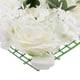 thumbnail image 3 of Paneles de pared de flores artificiales Gloria con adornos colgantes de flores rosas, 3 of 8