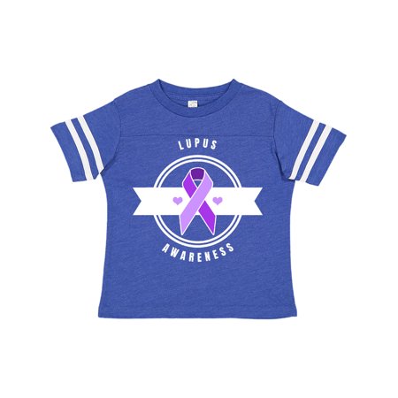 

Inktastic Lupus Awareness with Purple Ribbon and Banner Gift Toddler Boy or Toddler Girl T-Shirt