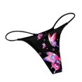 thumbnail image 5 of Siilsaa Womens Daily Vacation Casual Sexy Beautiful Printed Shorts Panties Ladies Cotton Underwear Bikini Pink,XL, 5 of 5