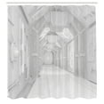 thumbnail image 3 of Ambesonne Outer Space Shower Curtain, Aliens Astronomy, 69"Wx75"L, White, 3 of 5