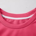 thumbnail image 6 of Valentines Day Sweatshirts Womens Couple Pullover Shirts Valentine Boyfriend Girlfriend Matching Tops, 2XL Hot Pink, 6 of 7