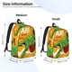 thumbnail image 2 of Easygdp Cool Dinosaur Playing Guitar Mochila de Lona Resistente para Laptop, Compatible con Laptops de 15 a 17 pulgadas, Ideal para Escuela, Trabajo y Viajes-Medium, 2 of 5