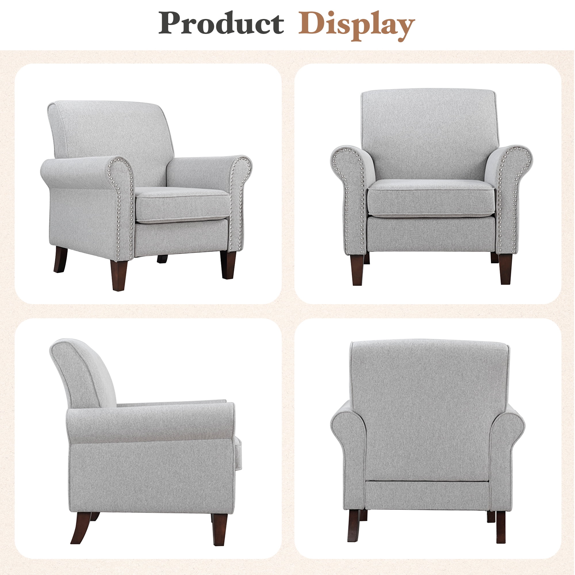 LIEVRE ARM CHAIR Gray Natural Legs｜リビング・ダイニング