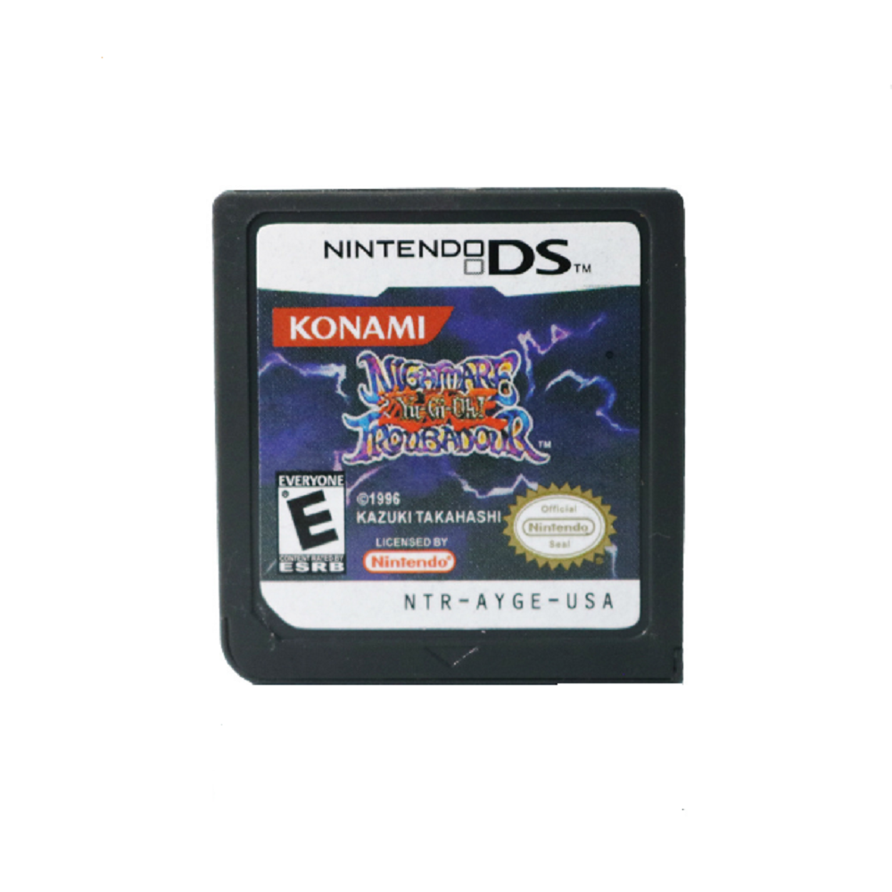 YuGiOh! Nightmare Troubadour US Game Card for DS 2DS 3DS XL NDSI