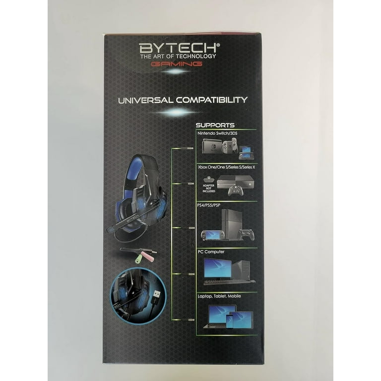 Bytech BYGAOH106AC Light-up Gaming Headset