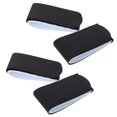 thumbnail image 3 of Bandes de Fixation pour Traîneau Noir 4 Pcs 4.32x2.16x0.20 Pouces, 3 of 8