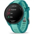 thumbnail image 3 of Garmin 010-02863-32 Forerunner 165 Music Smart Sport Watch, Turquoise + Aqua Bundle with Silicone Dust Cover 3 Pack, 2X 1.2 Inch Screen Protector and 2 Year Extended Warranty, 3 of 11