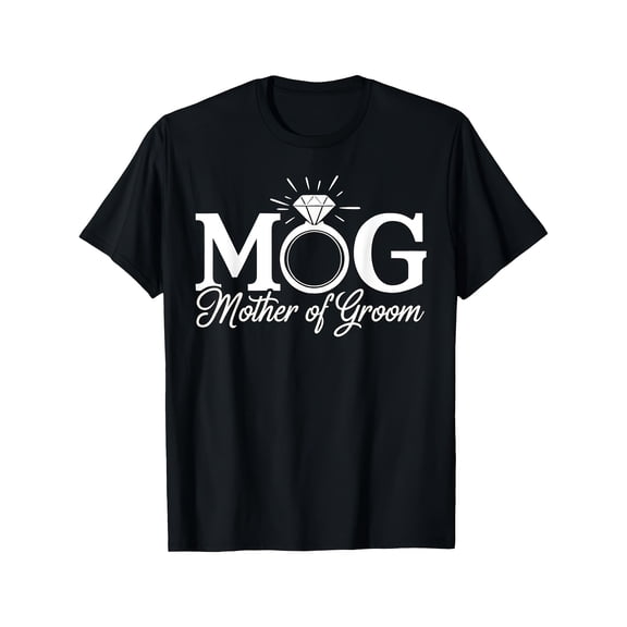 Women's Mother of Groom MOG Wedding Diamond Ring T-Shirt
