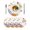 White, variant on 13 Inch Round Placemats Set of 6, Orange Blue Hello Fall Non Slip Heat Insulation PP Table Mats, Thanksgiving Pumpkin Maple Leaf Washable Place Mats for Kitchen Dining Party Table Decor