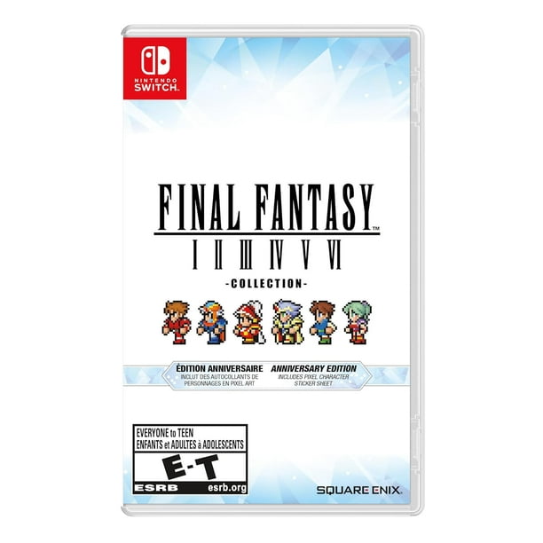 FINAL FANTASY I-VI Collection Anniversary Edition - NSW