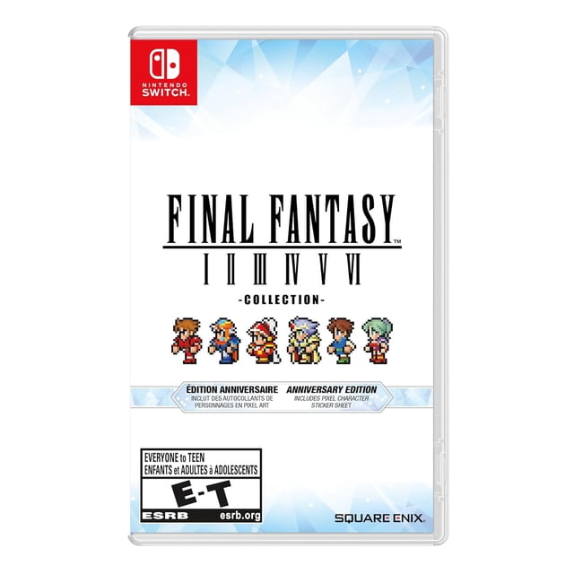 FINAL FANTASY I-VI Collection Anniversary Edition - NSW