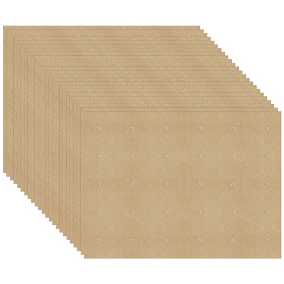 100 hojas de papel para hornear, hojas antiadherentes para parrilla, papeles para hornear, artículos esenciales de cocina