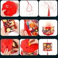 thumbnail image 4 of Paquete de material de bricolaje para linternas de Año Nuevo, adorno decorativo creativo para niños, fiesta Estilo D, 4 of 9