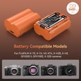thumbnail image 3 of Batería de repuesto SMALLRIG para Fujifilm NP-W235 2400 mAh, 3 of 9