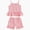 007 Light Pink, variant on Toddler Baby Girl Outfits Solid Summer Clothes Sleeveless Tank Top Shirt Shorts Set Kaprioy Toddler Girl Clothes 18 24 Months 2T 3T 4T