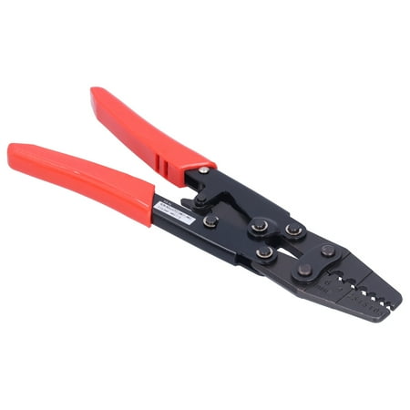 

Crimping Stripper High Carbon Steel + PVC Material Ratchet Tool For Professionals Or Amateur For Connecting Insulated Terminals