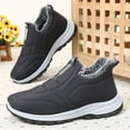 thumbnail image 1 of Zapatos de invierno para mujer, botas de algodón grueso con forro polar, zapatos de madre, zapatos de hombre y mujer, los mismos zapatos de hombre de siempre, zapatos de algodón, 1 of 5