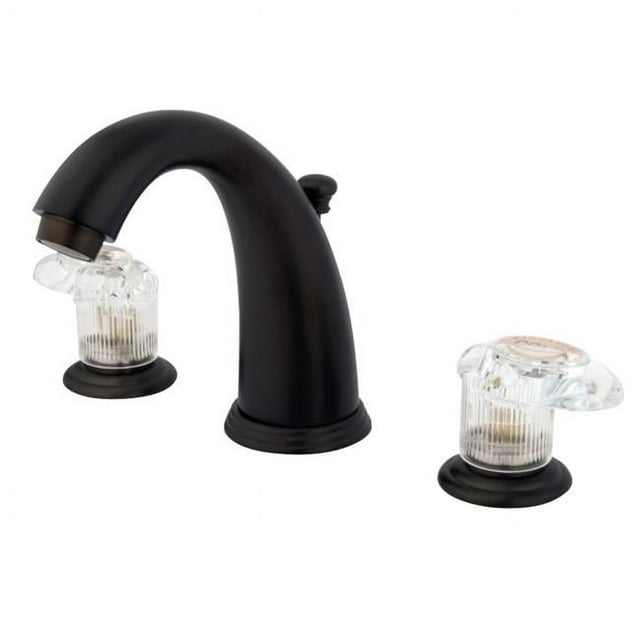 Kingston Brass KB985ALL Robinet de Lavabo à Large Diffusion & Poignée en Métal Bronze Huilé