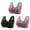 Black, variant on Jsaierl Women's Bras Front Closure Wireless Lift T-shirt Bras Cotton Comfortable Bralettes Elegant Everyday Full Figure Bras 3 Packs
