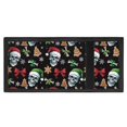 thumbnail image 4 of FUIALDOLG Polyester Children's Wallet with Slim Large Capacity Boys Trifold Wallet for Travel, Christmas Skull Art Trifold Coin Wallet, 4 of 6