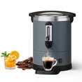 thumbnail image 1 of Large Capacity Fast Brew Commercial Coffee Urn – Stainless Steel Electric Hot Beverage & Water Dispenser – Double Wall Insulation – For Catering, Parties, Weddings – 12L, 1 of 8