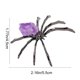 thumbnail image 3 of Geoda de amatista natural, estatua de Halloween de 5,5 cm (2,17 pulgadas), geoda de cristal, regalo de la suerte, energía positiva, decoración para el hogar. Disponible en dorado, plateado y negro. Ad, 3 of 6