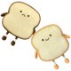 thumbnail image 4 of GOOHOCHY piezas de peluche de pan de peluche, cojín de peluche para el hogar, la oficina, cojín de tostada para regalo, 4 of 8