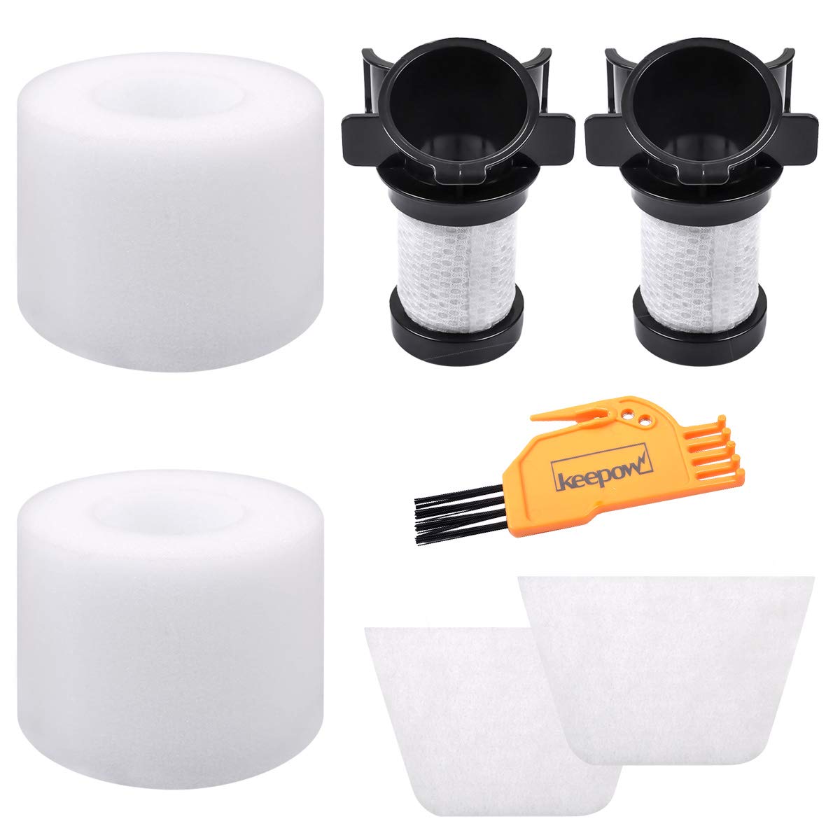 KEEPOW Vacuum Replacement Filters Compatible with Shark ION Flex DuoClean IC205, IC205CCO, IF200