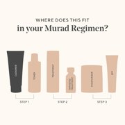 Murad AHA and BHA Exfoliating Cleanser, Softer, Smoother Skin, 5 fl oz