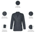 thumbnail image 2 of Panda Uniform lab coat women and doctor coat | womens lab coat, 2 of 5