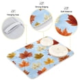 thumbnail image 4 of Dish Drying Mat Microfiber Kitchen Pad Large Counter Absorbent Dish Mats Drainer Rack 16"x18" Autumn Maple Leaves, 4 of 7