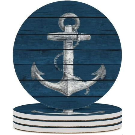 

4.1 Inch Absorbent Diatomite Ceramics Coasters with Cork Base Tabletop Protection Suitable for Dining Tables Desks Restaurants Cafes