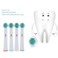 thumbnail image 3 of 20pcs/4pcs Replacement Toothbrush Heads Electric Brush Fit for Oral B Braun Models Power Triumph Precision Clean, 3 of 9