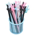thumbnail image 6 of Denhf 1Pc Cute Bunny Ear Shaped Gel Pen, 0.5mm Cartoon Quick Dry Black Ink Pens, Novelty Fine Point Smooth Writing Pens for Journaling Note Taking, Aesthetic Pens, Office Stationery Supplies, Blue, 6 of 9