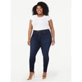 thumbnail image 2 of Sofia Jeans by Sofia Vergara Women’s Plus Size Super High Rise Seamless Jeans, 2 of 6